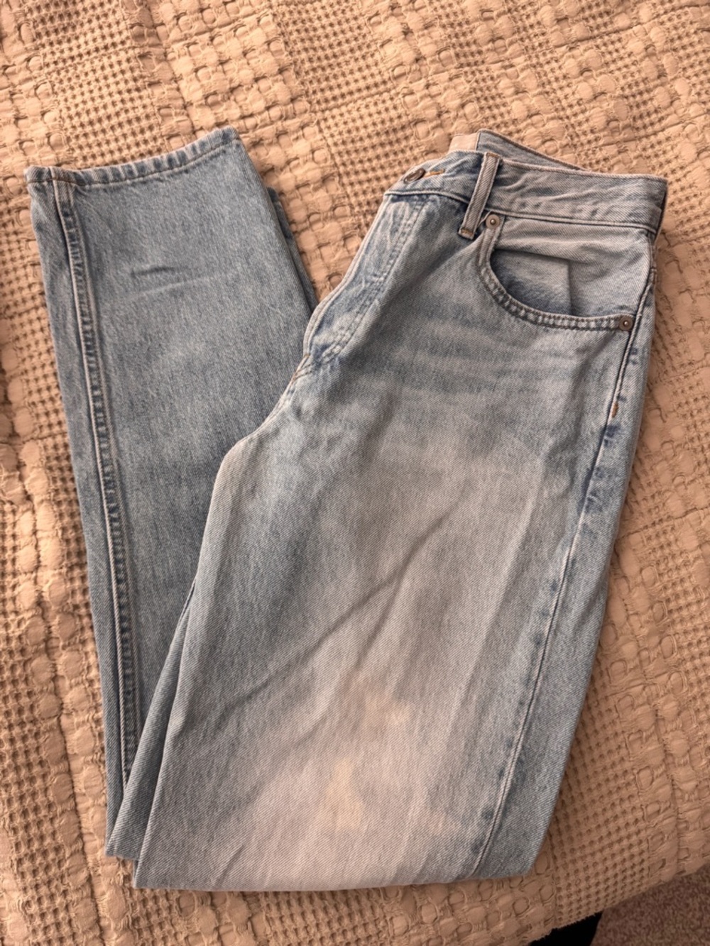 Everlane Light Blue Straight Leg Jeans